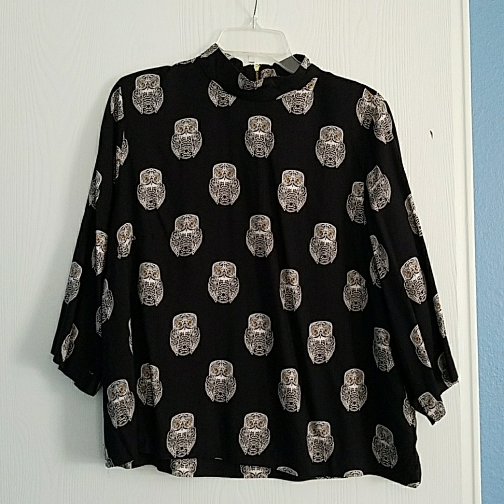 H&M Owl Top